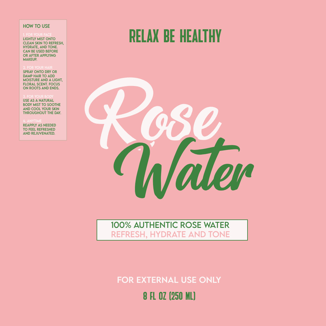 Rose Water 8oz