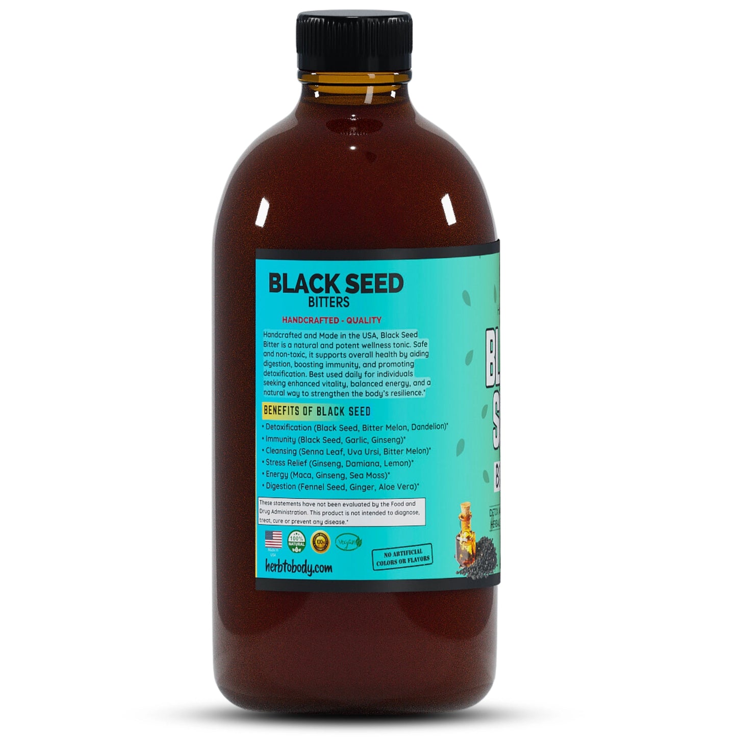 2 Black Seed Bitters 16oz each
