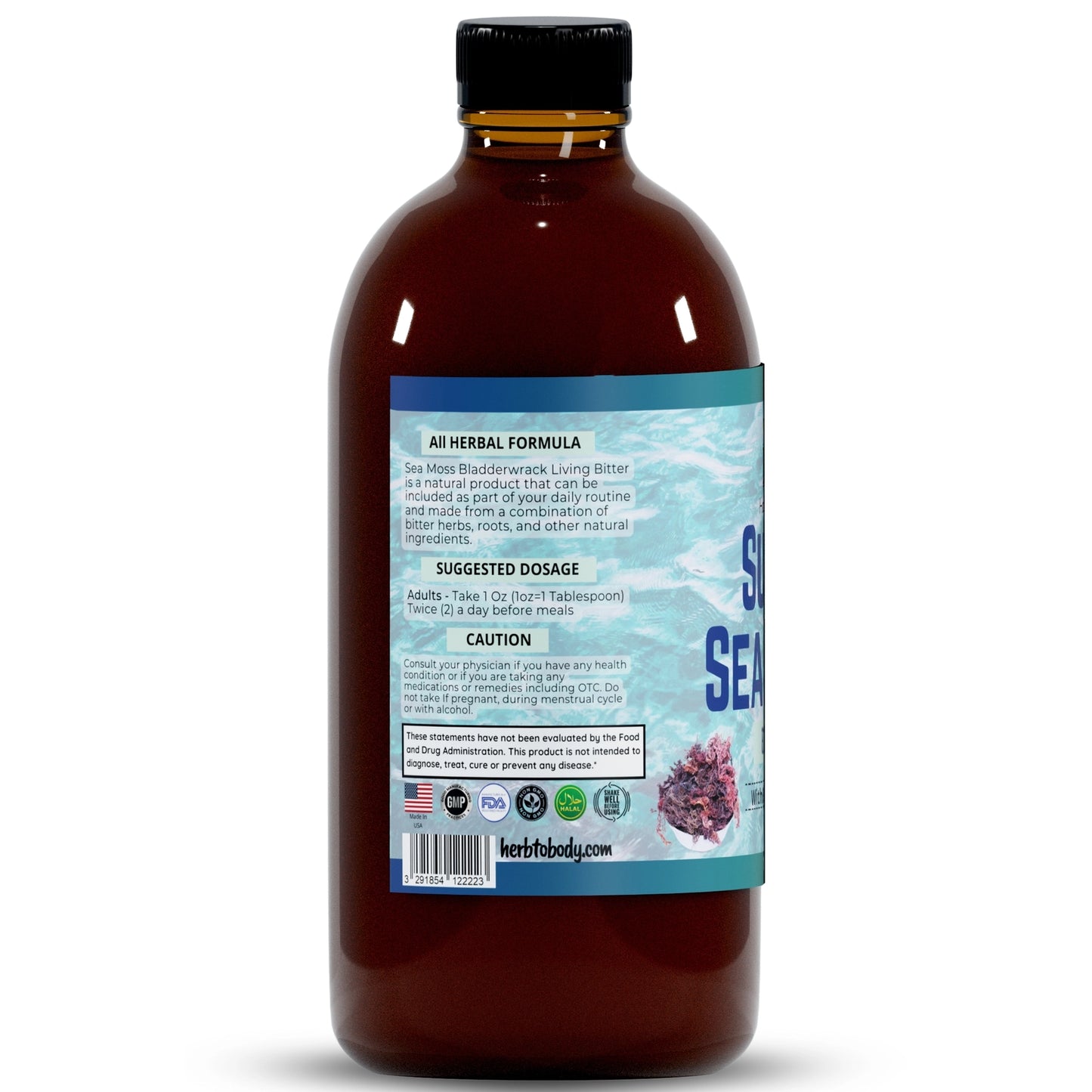 1 Sea Moss Bitter + 1 Sour Sop Bitter 16oz each