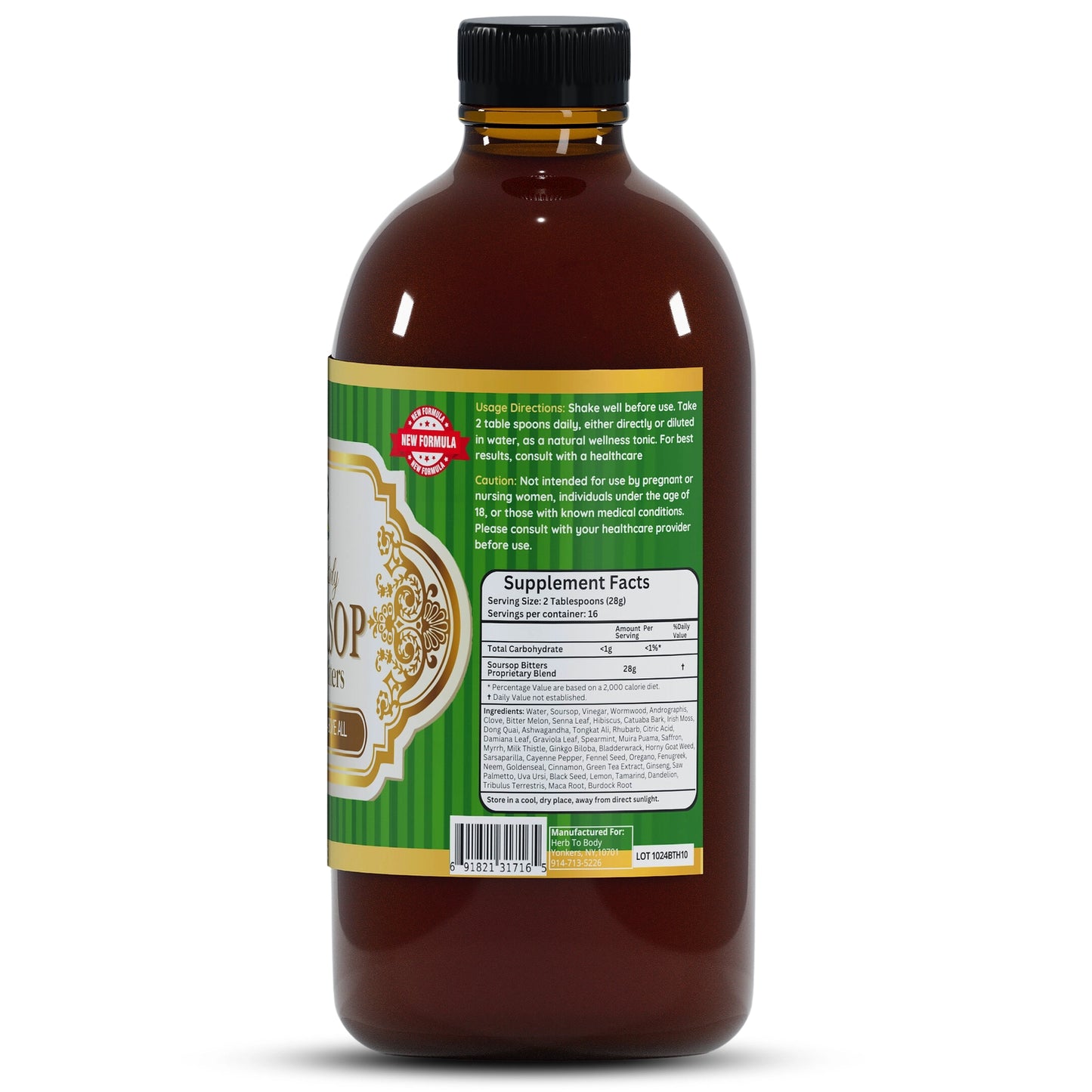 Soursop Bitters 16oz