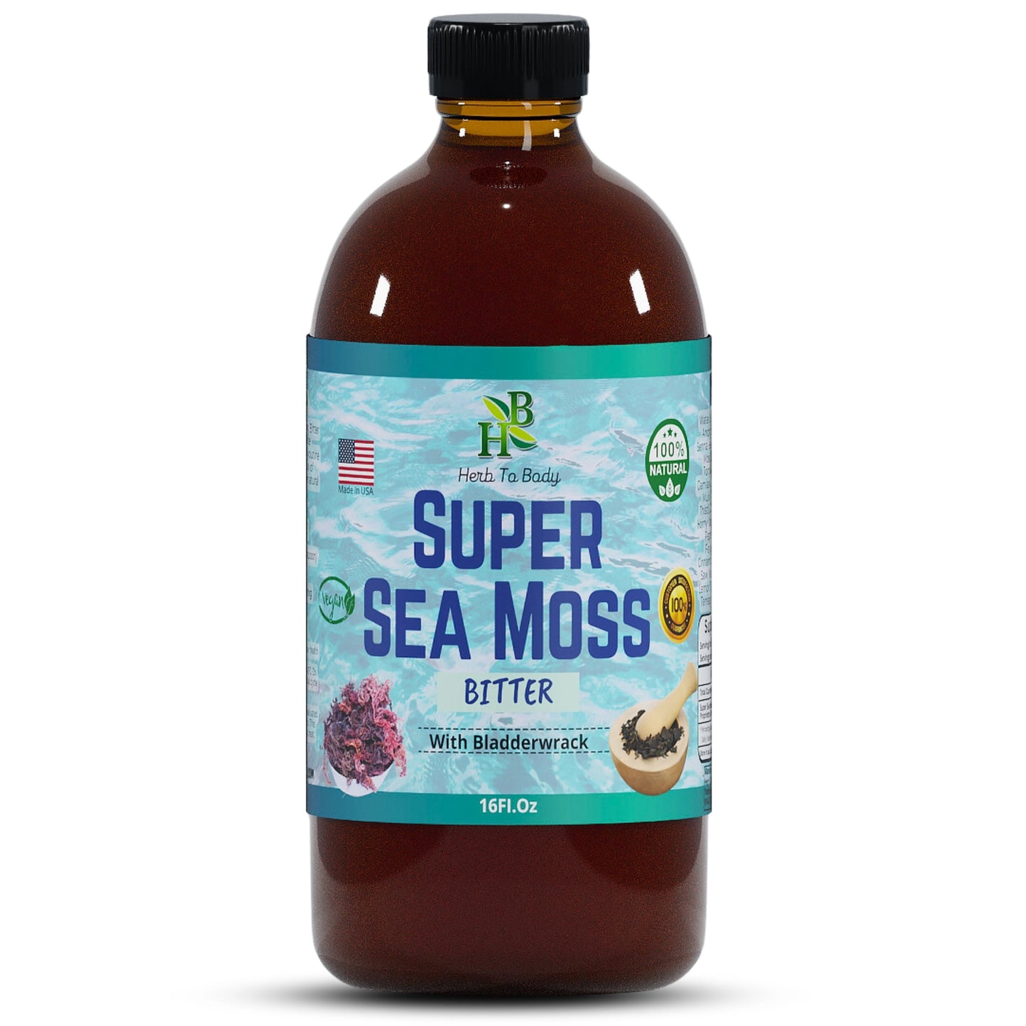 Super Sea Moss Bitter 16oz