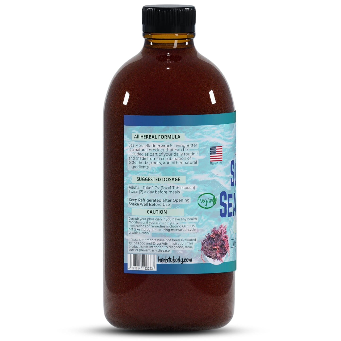 Super Sea Moss Bitter 16oz