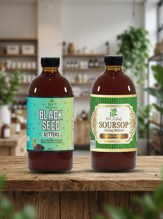 1 Sea Moss Bitter + 1 Back Seed Bitter 16oz each