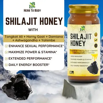 Shilajit Honey 16oz